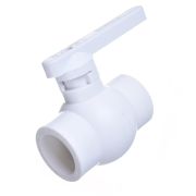 Кран пластиковый шаровой полнопроходной 50 PPRC